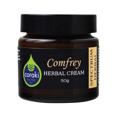 Spectrum Herbal Herbal Cream Comfrey with Coraki Tea Tree Oil 50g